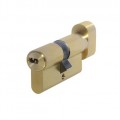 Цилиндр латунный 30*30 T SB-5С  ключ-вертушка (перф.), золото ASTEX
